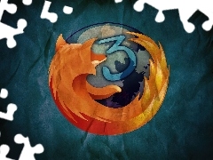 Tło, Szafirowe, Firefox, 3