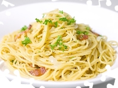 talerz, Spaghetti