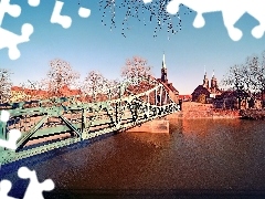 Tumski, Most, Wrocław, Odra