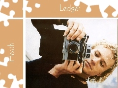 jasne włosy, aparat, Heath Ledger