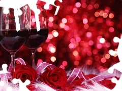 Wino, Róże, Walentynki