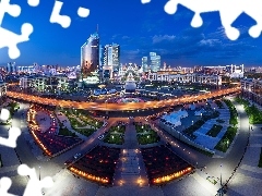 Miasta, Panorama, Astana, Kazachstan