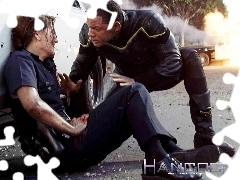 policjantka, ranna, Hancock, Will Smith