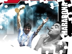 tatuaż, Maradona, Piłka nożna