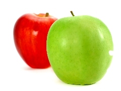 Zielone, Czerwone, Dwa, Jabłka