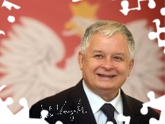 Lecha Kaczyńskiego, Podpis