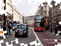 Przystanek, Ulica, Anglia, Autobusowy, Londyn