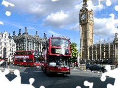 Anglia, Londyn, Ulica, Autobusy