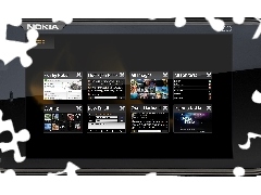 Ekran, Czarny, Nokia N900
