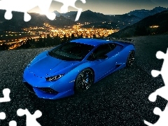 Lamborghini Huracan, Niebieskie