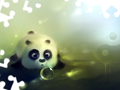 Bańka, Grafika 3D, Panda