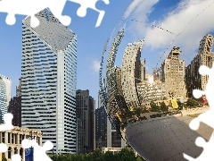 Chicago, Park, Architektura, Millenium
