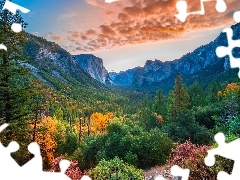 Kalifornia, Stany Zjednoczone, Park Narodowy Yosemite, Góry