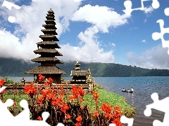 Bali, Jezioro, Danu, Indonezja, Bratan, Świątynia, Ulun