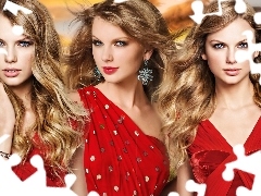 Czerwone, Sukienki, Taylor Swift