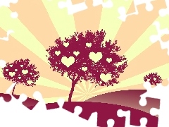 Miłości, Drzewa