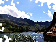 Jezioro, Niebo, Góry
