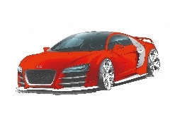 Prototyp, Rysunek, Audi R8