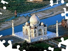 Indie, Agra, Taj, Mahal