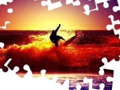 Fala, Surfing, Morze