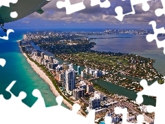 Florida, Miami, Panorama, Miasta