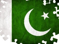 Państwa, Pakistan, Flaga