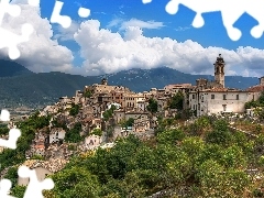 Miasto, Góry, Włochy