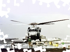 Helikopter, SH-60 Sea Hawk, Lotniskowiec