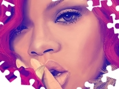 Włosy, Różowe, Piosenkarka, Rihanna