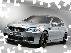 Reflektory, Maska, BMW M5 Concept