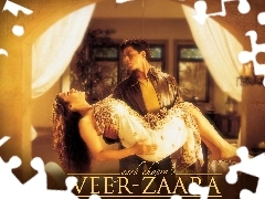 pokój, kobieta, Veer Zaara, Shahrukh Khan
