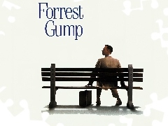 Tom Hanks, ławka, Forrest Gump