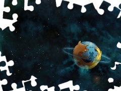 Firefox, Kosmos, Planeta