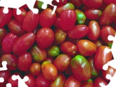 Pomidory, Podłużne, Czerwono, Zielone
