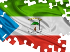 Gwinea Równikowa, Flaga