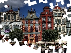 Polska, Gdańsk, Miasto, Kamienice