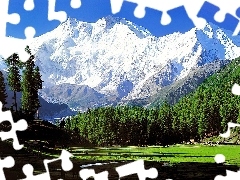 Ośmiotysięcznik, Nanga, Parbat, Pakistan, Góry, Himalaje