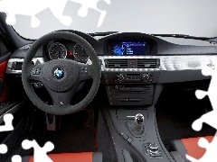 Wnętrze, CRT, BMW, M3