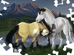 Miłość, Konie