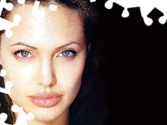 duże usta , niebieskie oczy, Angelina Jolie