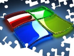 Logo, Windows, Szklane