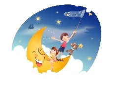 Księżyc, Gwiazdy, Dzieci
