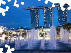 Singapur, Fontanna, Azja