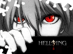 Czerwone, Oczy, Hellsing