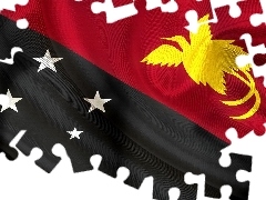Papua Nowa Gwinea, Flaga, Państwo