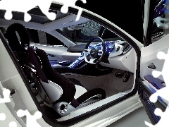 Koncepcja, Wnętrza, Honda CR-Z
