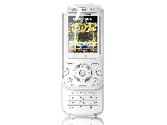 Silver, Srebrny, Sony Ericsson F305