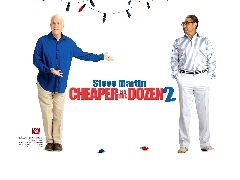 mężczyzna, Steve Martin, Cheaper By The Dozen 2