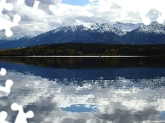 Góry, Jezioro, Kanada