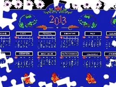 2013, Kalendarz